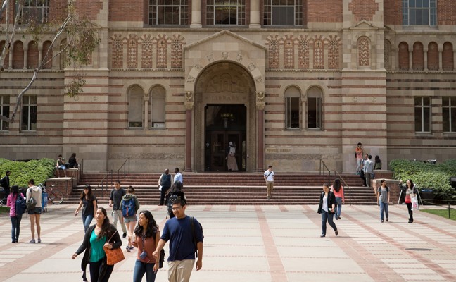 Built in 1929, Powell Library is one of the four original buildings on UCLA’s campus.