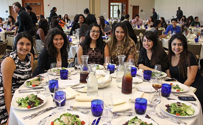 Students at the AAP Celebration of Excellence.