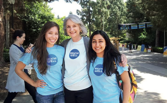 Sarna led efforts to implement UCLA’s tobacco-free policy
